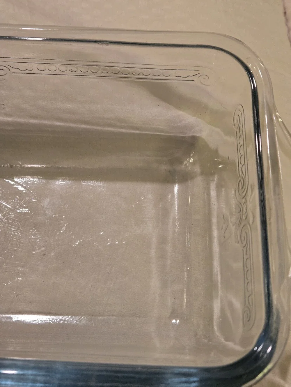 VTG Blue Pyrex FIREKING Loaf 9